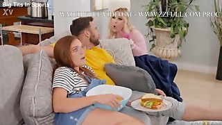 facial, sex, blowjob, handjob, doggystyle, gagging, spanking, cowgirl, deep-throat, fetish, cheating, kissing, footjob, feet, sneaky, indoors, face-fuck, living-room, big-tits-worship, cumshot-clean-up