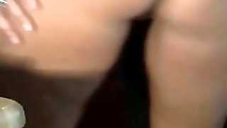 Arab Muslim girl  flashing on cam