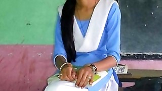 Wild and rough Sex with tanya42 –   loudly in classroom