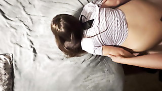 HINATA gets fucked in missionary and enjoys it