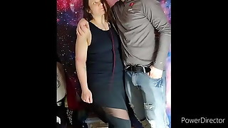 Watch my hotwife get ruined by black cocks in front of dirty talking cuck husband while he records