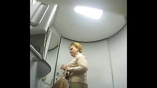 Hidden camera in train toilet (TRAIN 2)