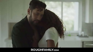 Bratty Stepdaughter Breaking in her Step Father's Home