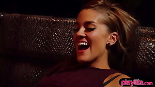 Beginner amateur couple tries swinging