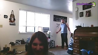 Her husband CAUGHT us with CUM on our faces, but Paige Steele's and I make it up to him with a good fuck! Clip 1