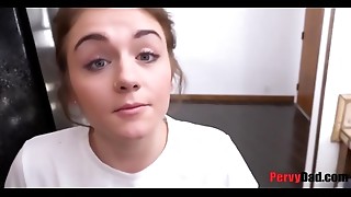 Naughty stepDaughter caught with dick