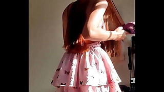 Deliciosa cogida le di a mi hermanastra cuando ella vio que la estaba grabando a escondidas