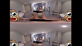VR Porn Hot Lesbian Orgy in 360